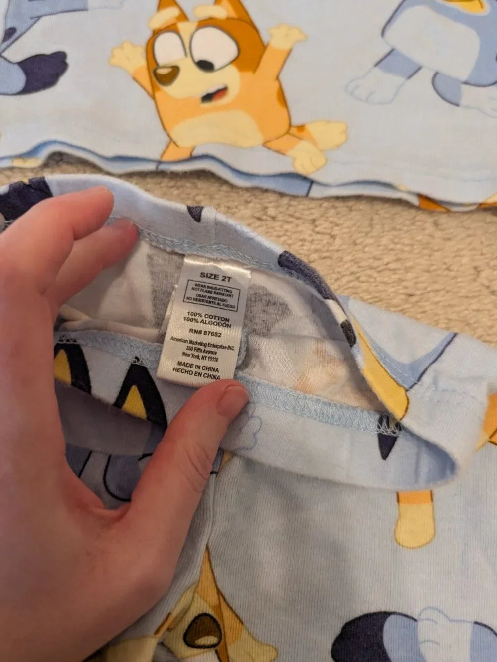 SOLD Bluey and Bingo Pajamas